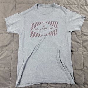 Billabong Moyen Mens Medium Gray T Shirt Short Sleeve Casual Lightweight